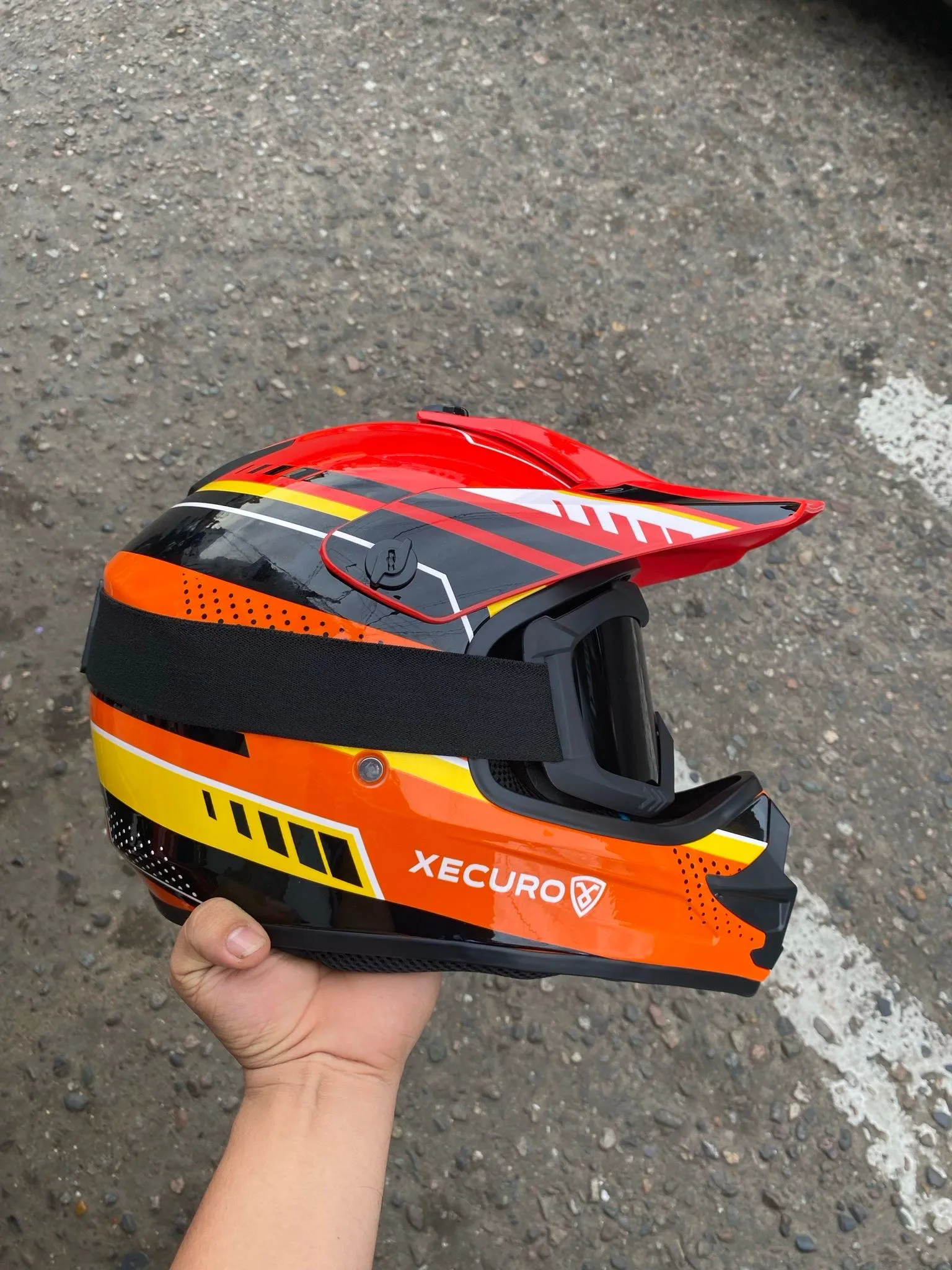 NARANJA-NEGRO-ROJO