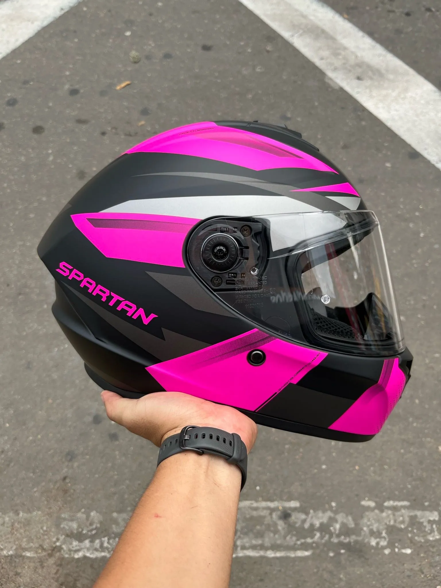 NEGRO-FUCSIA MATE